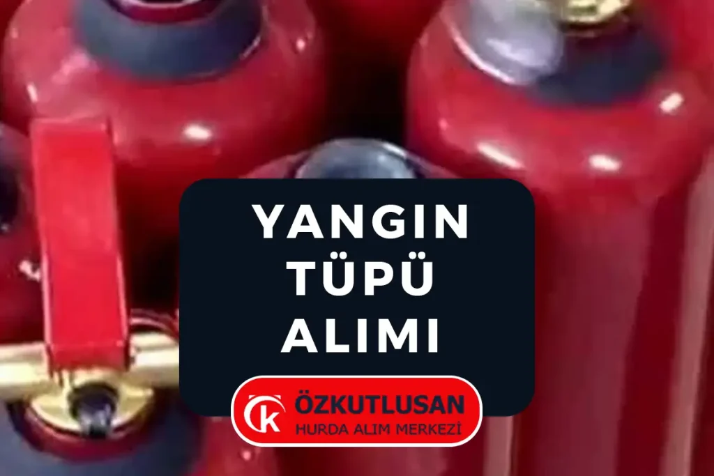 Yangın Tüpü Hurdası Alımı